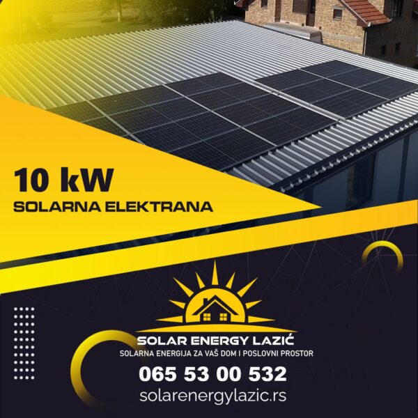 Solarni paneli Beograd - Solar Energy Lazić